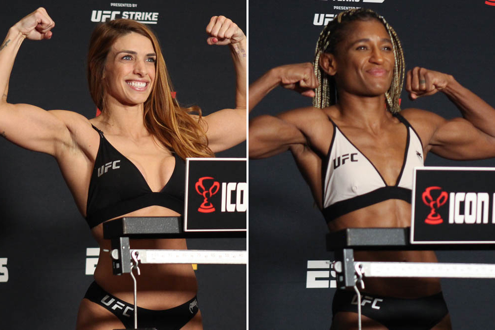 ‘UFC Fight Night 224: Dern vs. Hill’ weigh-ins results: Two fighters miss, but 12-bout lineup set