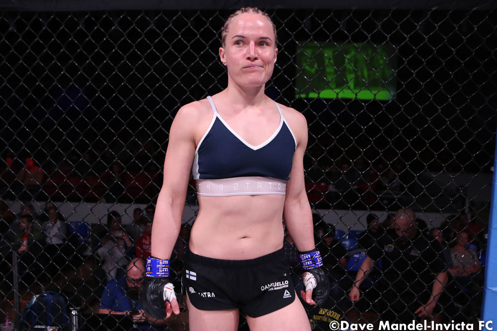 Maiju Suotama replaces Kristina Williams in Invicta FC 49 co-main event