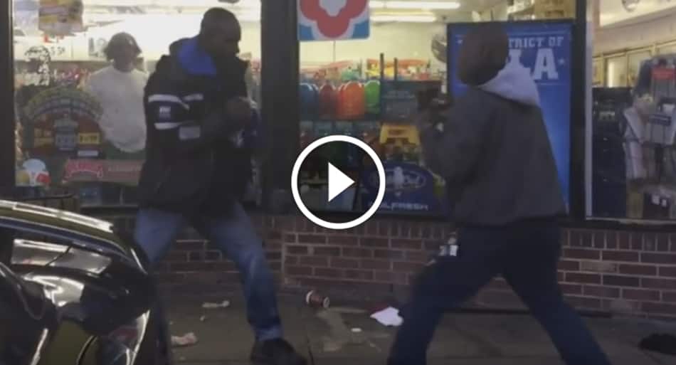 Man chivalrously defends woman’s honor but gets a big surprise