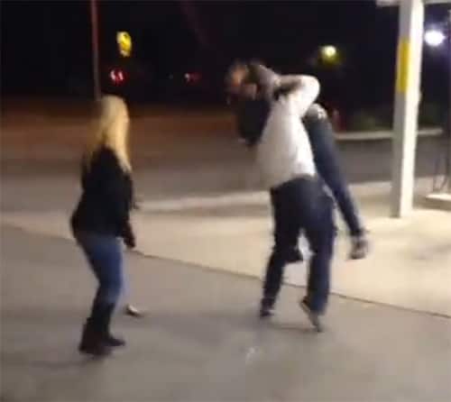Man punches woman in front of boyfriend – doesn’t end well