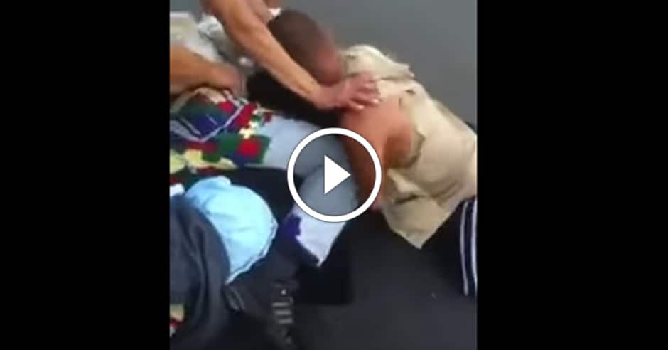 Man with no arms and legs defends himself against thief