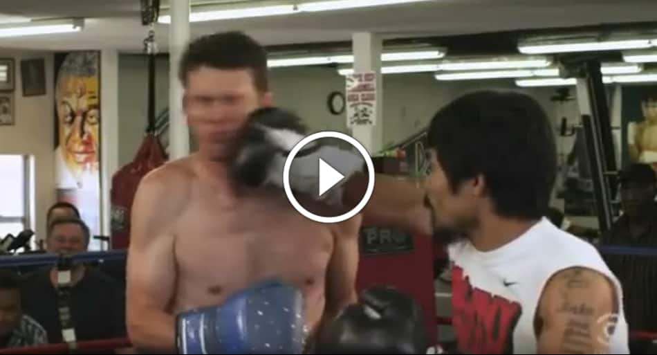 Manny Pacquiao vs. comedian Daniel Tosh – does not last long