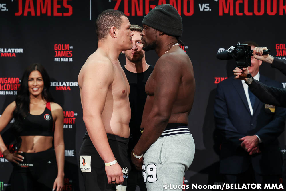 Photos: Bellator 293 ceremonial weigh-ins, face-offs