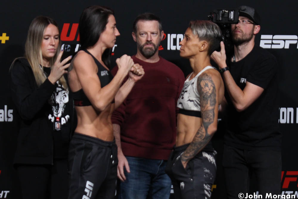 Photos: UFC Fight Night 214 official weigh-ins, faceoffs