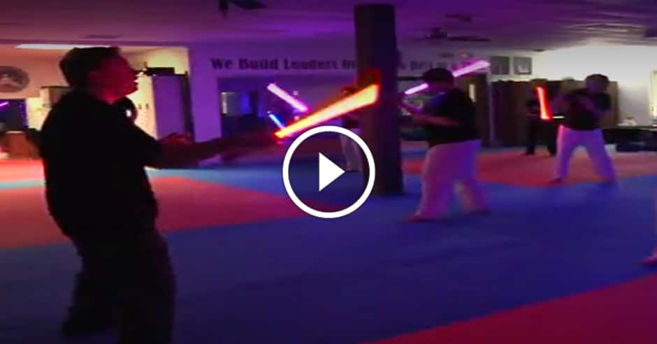 Martial artist opens world’s first Jedi lightsaber academy