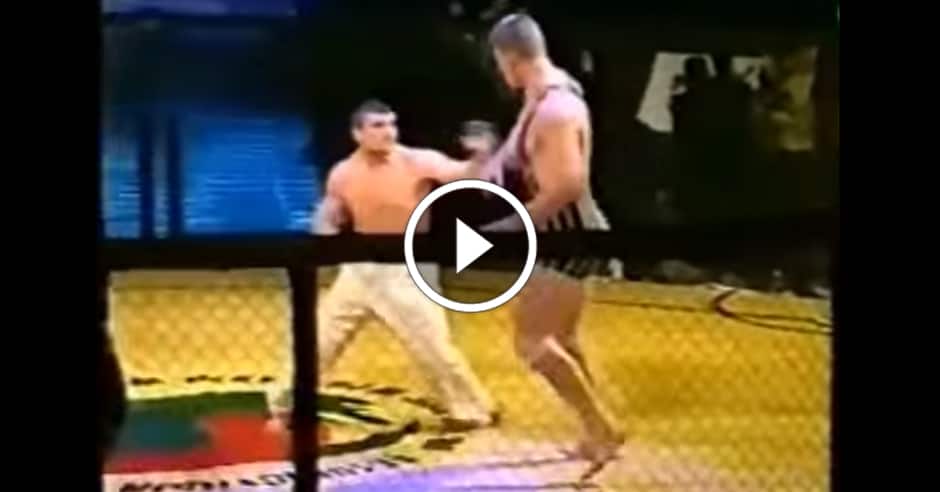 Massive bodybuilder vs little mma guy – the ending may surprise you