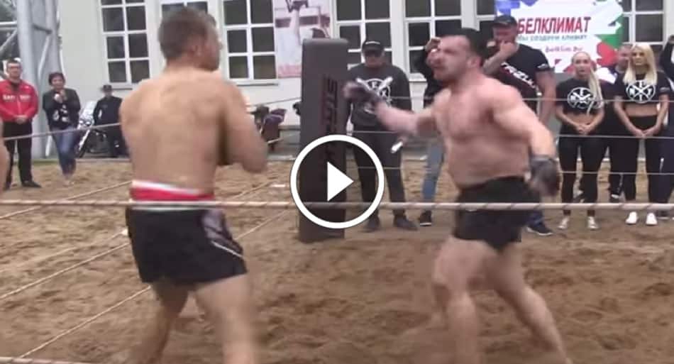 MASSIVE Russian special forces vs. Muay Thai in crazy fight
