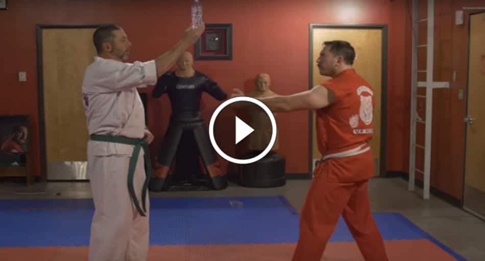 Master Ken vs Scorpion – water bottle challenge