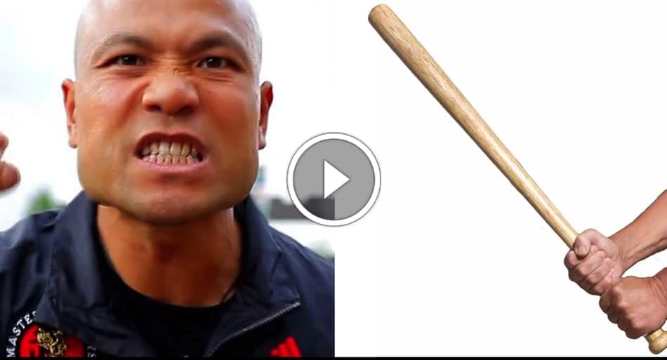 Master Wong on how to defend yourself against a baseball bat