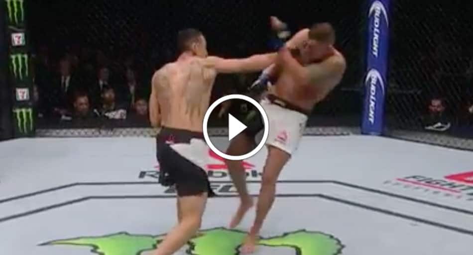 Hollaway TKOs Pettis in the third round, wins interim title