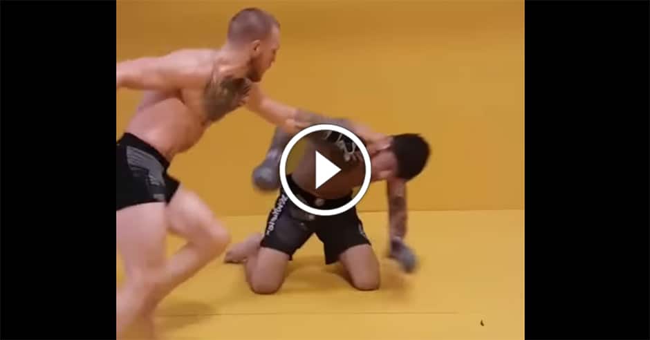 McGregor trains with Jiu-Jitsu ace Dillon Danis ahead of rematch with Nate Diaz