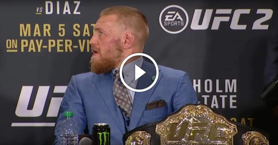 McGregor visibly shaken after seeing Diaz for the first time after loss
