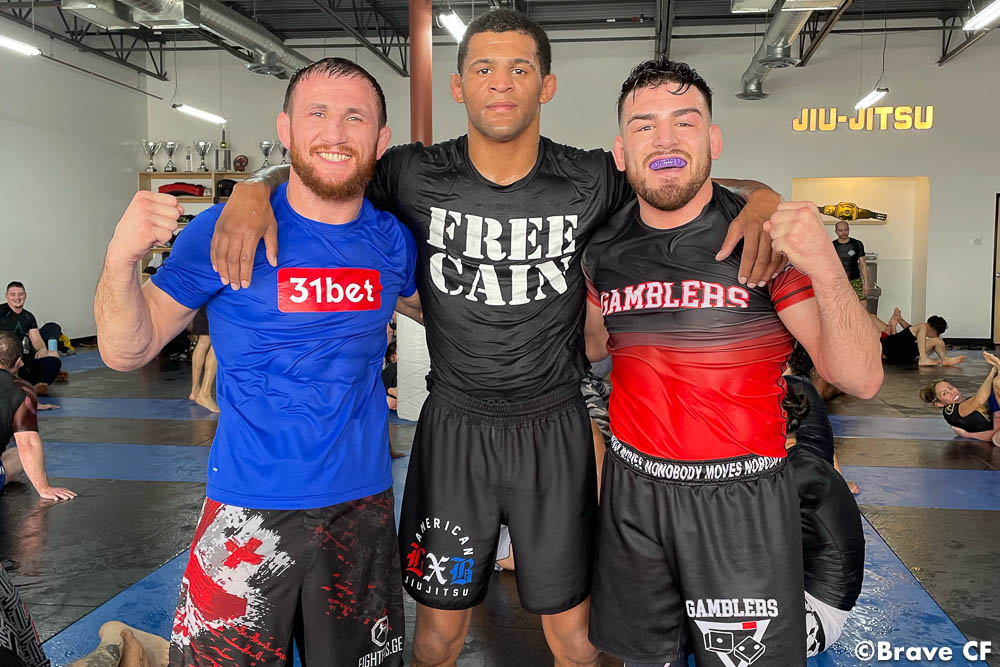 Jose ‘Shorty’ Torres trains with fellow top bantamweights Merab Dvalishvili, Patchy Mix ahead of BRAVE CF 70