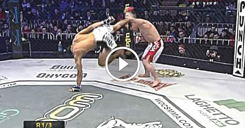 Amazing Capoeira head kick knockout