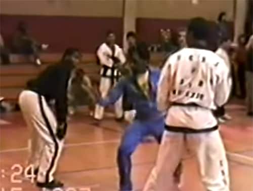 Michael Jai White dominates tournament as a teen