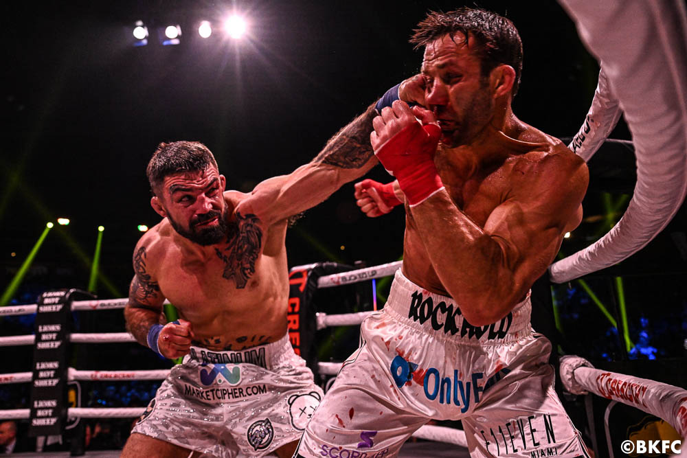 BKFC 41 results: ‘Platinum’ Mike Perry, Eddie Alvarez reign supreme in historic event in Denver