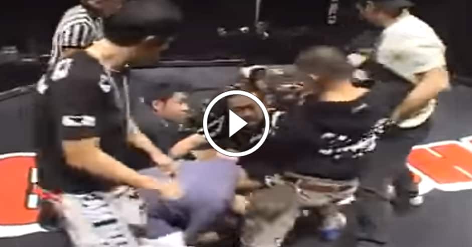MMA fight ends in pure craziness