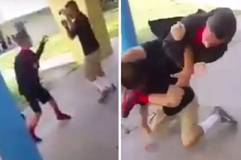School bully picks on MMA-trained kid, and PAYS