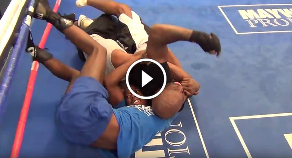MMA Star King Mo wrestles two boxers at the same time