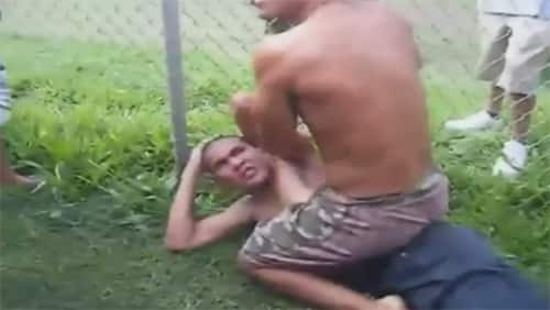 MMA-style fight – what was he thinking?