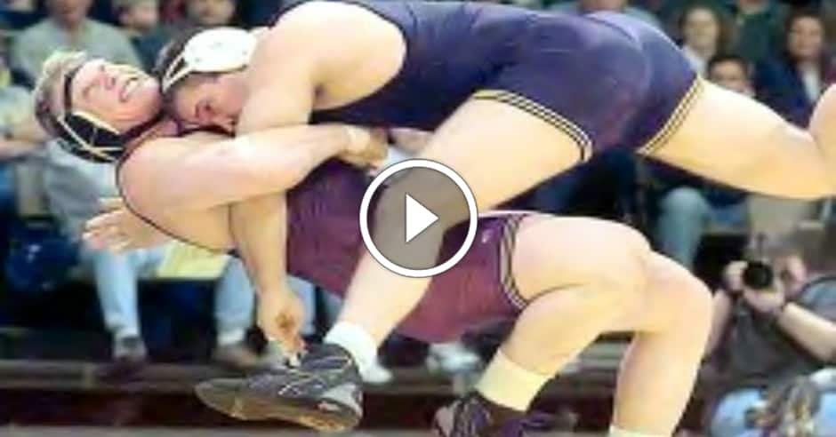 Brock lesnar shows insane power and speed before becoming champion