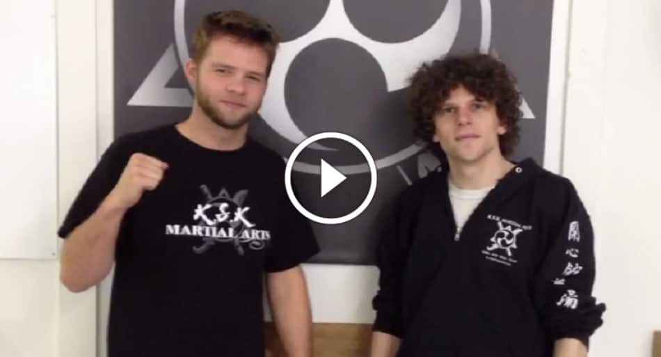 Jesse Eisenberg chooses specific martial arts school for film role