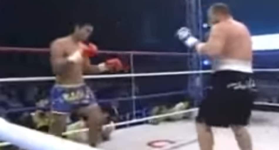 Muay Thai champion vs. HUGE boxing champion with 100-pound weight advantage