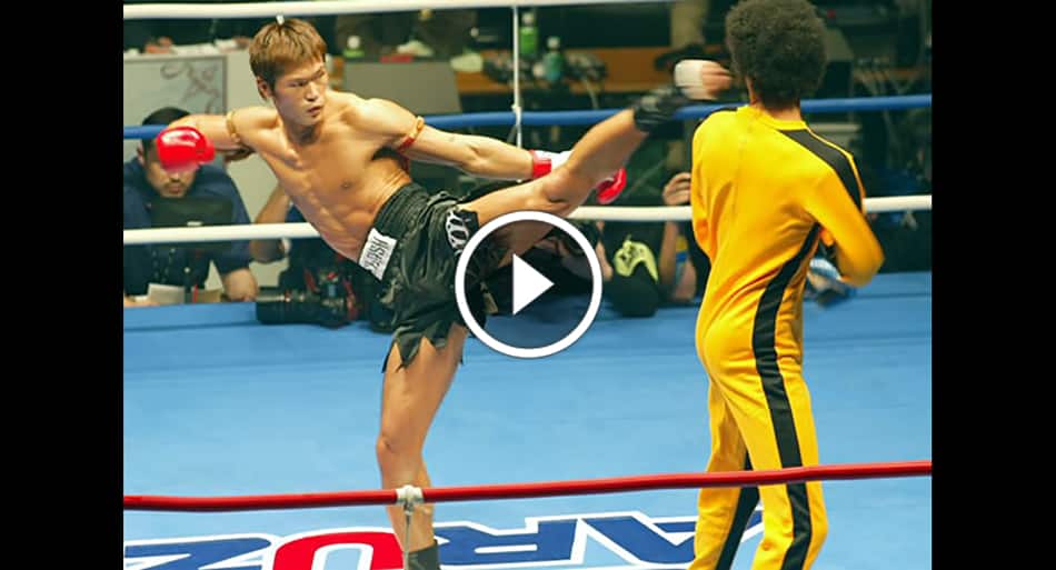 Muay Thai vs. Kung Fu with vicious ending