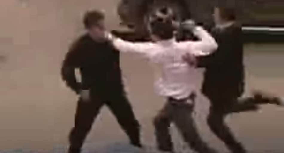 Is this the Matrix-style street fight the greatest of all time?