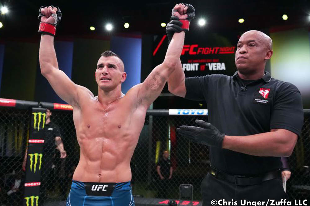 UFC on ESPN 35: Natan Levy just keeps pushing