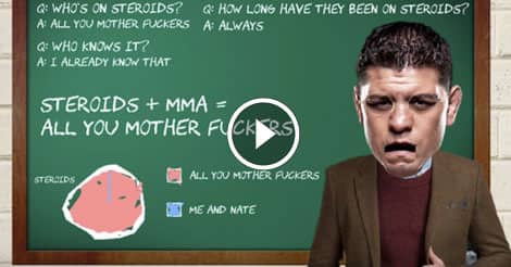 Nick Diaz explains who is on steroids
