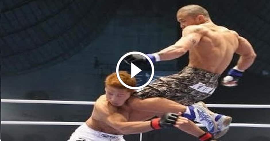 Japanese legend ends fight in four seconds