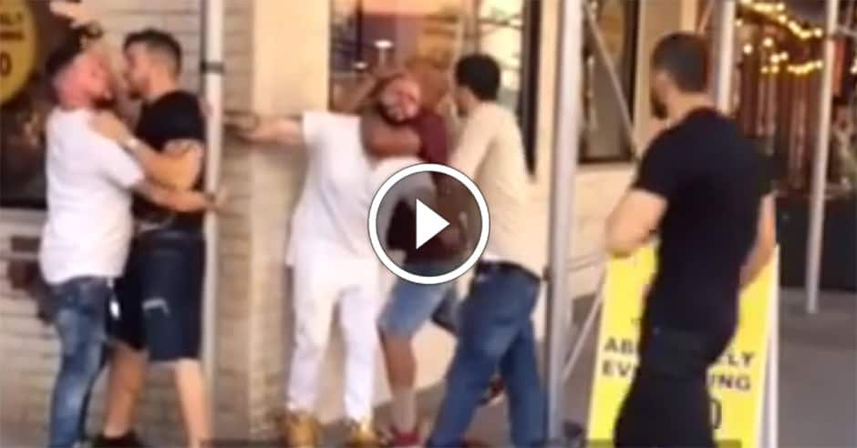 Brazen daytime beatdown in the big apple