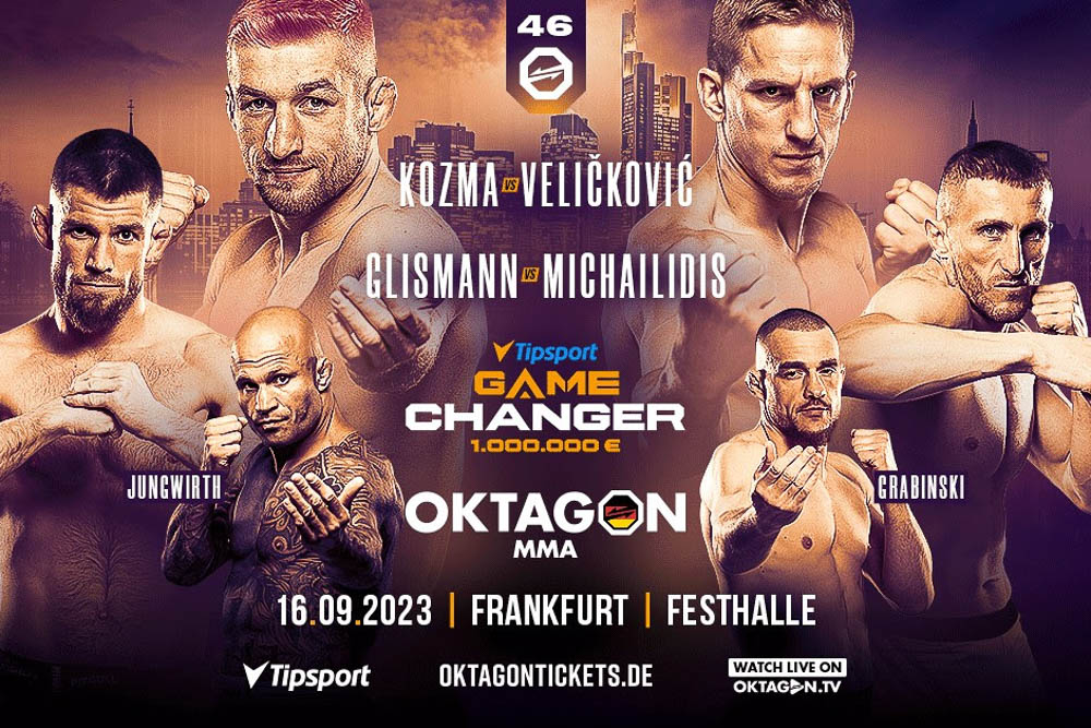 Vacant strawweight title fight and Tipsport Gamechanger semifinals feature at OKTAGON 46