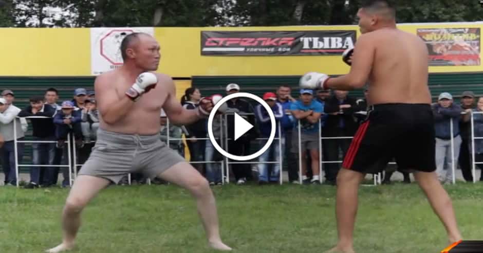 Old vs. young in MMA fight – ends in KO