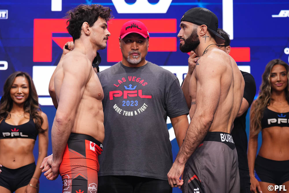 Photos: 2023 PFL 3 ceremonial weigh-ins, faceoffs