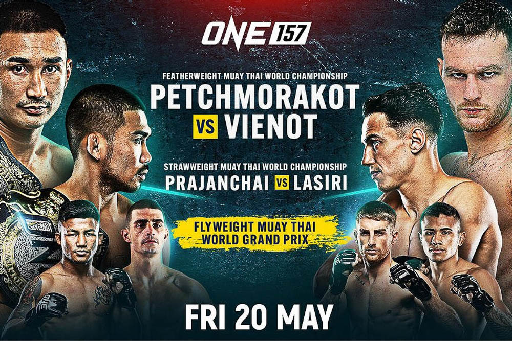 Final bouts added to ‘ONE 157: Petchmorakot vs. Vienot,’ full card revealed
