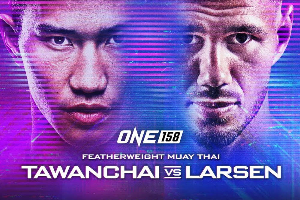 Video: Watch today’s ‘ONE 158: Tawanchai vs. Larsen’ event