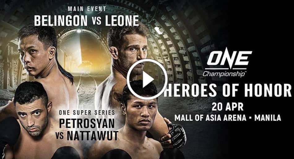 ONE Championship: Heroes of Honor results