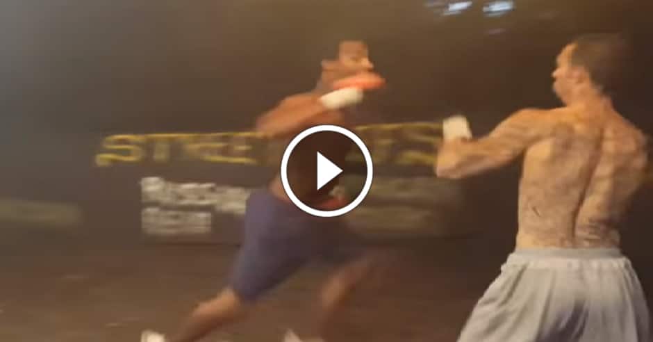 Backyard brawl ends in devastating knockout