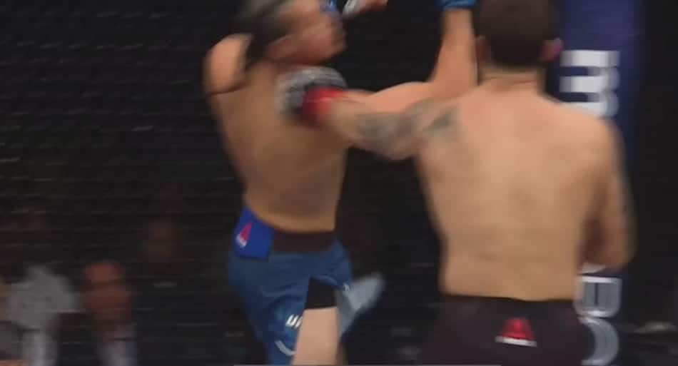 Ortega becomes the first man to stop Frankie Edgar