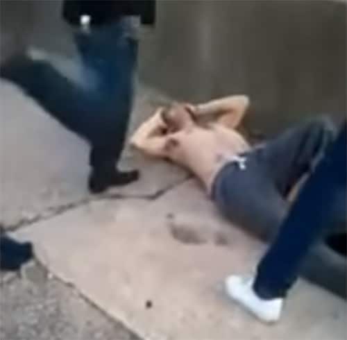 Over-confident and aggressive pervert gets dealt with