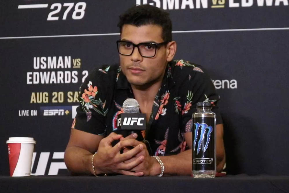 Paulo Costa has simple message ahead of UFC 278: ‘I am back with fire in the eyes’