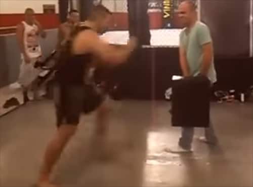 Pedro Rizzo flips guy over with powerful blast