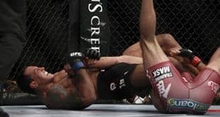 Pokrajac complains about Magalhaes grappling, then apologizes