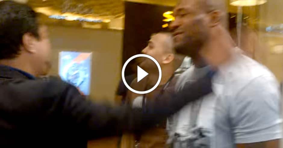 Rampage ‘Jackson’ and fan in slap fight