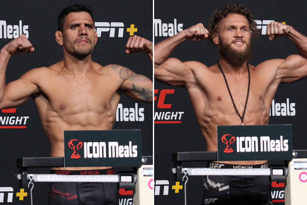 Video: UFC on ESPN 39 official weigh-ins, faceoffs