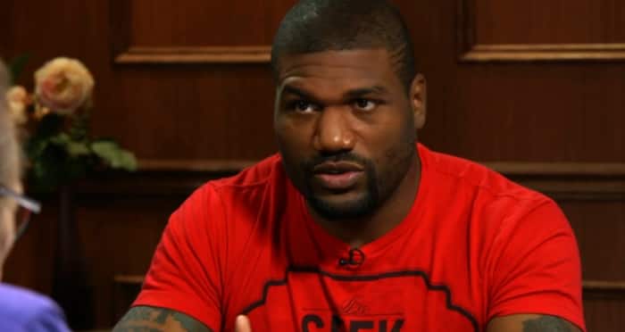 Rampage reveals he has Thyroid condtion