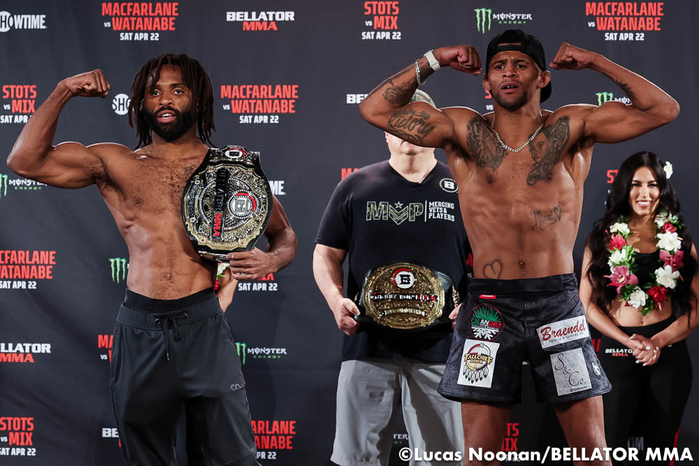Photos: Bellator 295 ceremonial weigh-ins, faceoffs