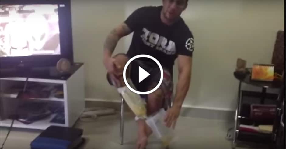 Crazy submission on ‘Magical’ Ray Elbe